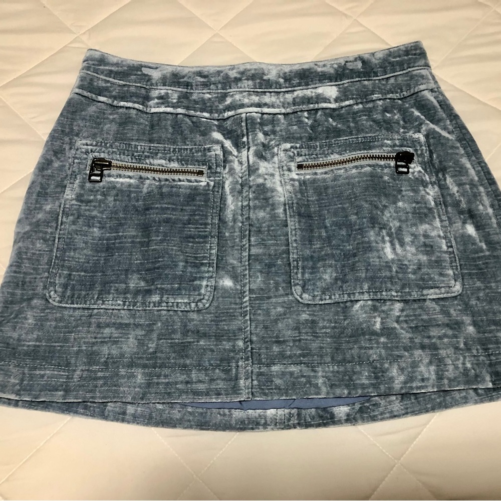 Free People Velvet Skirt
